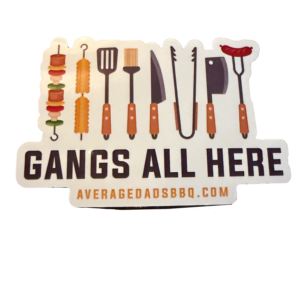 Gangs All Here Sticker